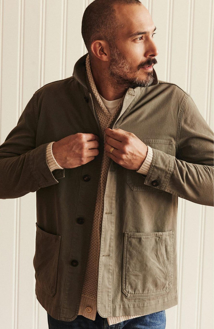 Model wearing The Ojai Jacket