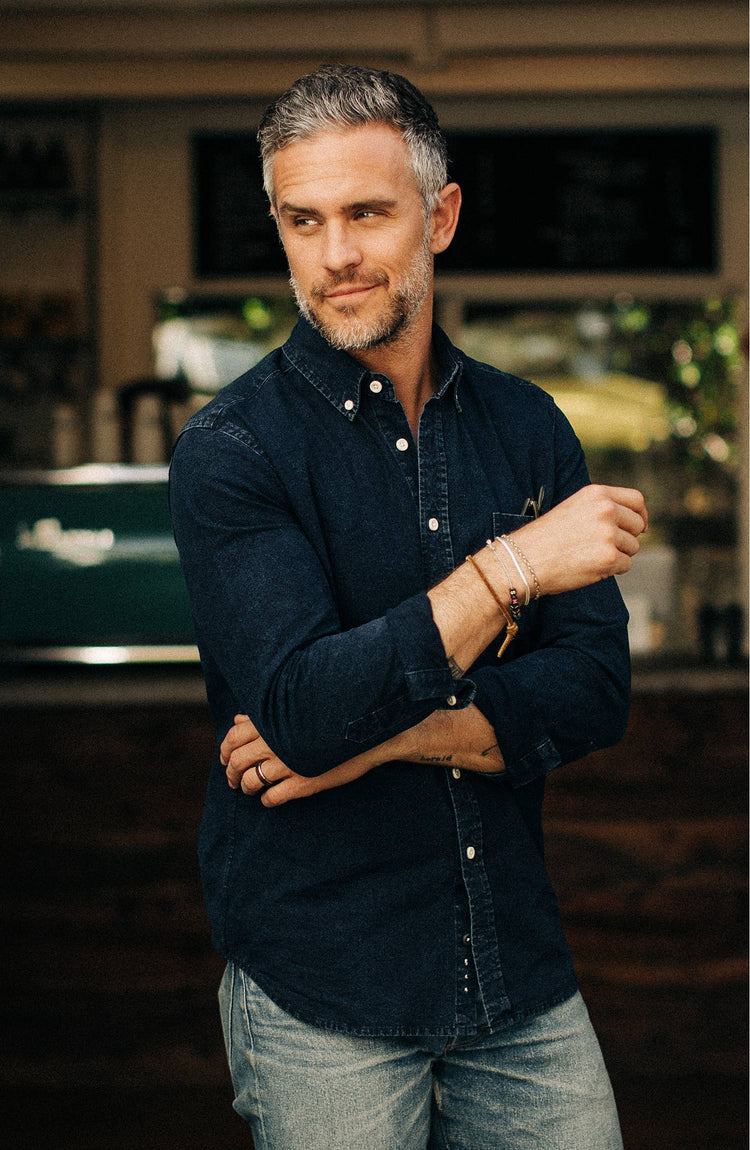 Model in The Jack in Indigo Oxford
