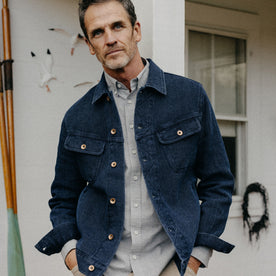 The Long Haul Jacket in Indigo Waffle - featured image