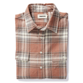 The Ledge Shirt in Sun Baked Brick Plaid - featured image