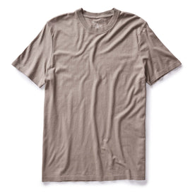 flatlay of The Cotton Hemp Tee in Steeple Grey