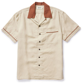 flatlay of The Palmer Shirt in Dune