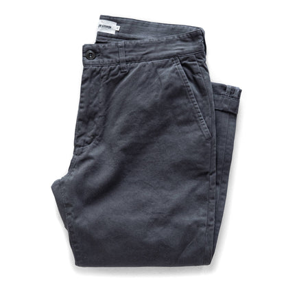 The Slim Foundation Pant in Organic Coal