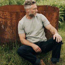 The Organic Cotton Tee in Sage - featured image