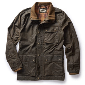The Clutch Jacket in Soil Waxed Canvas - featured image