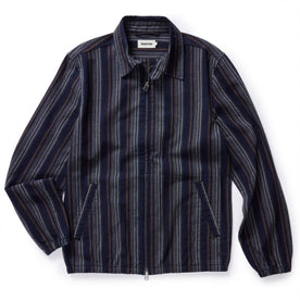 The Clark Jacket in Indigo Stripe - featured image