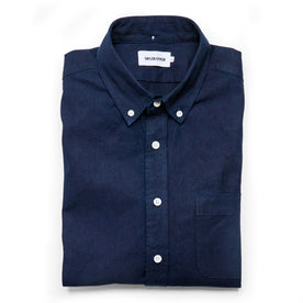 flatlay of The Jack in Indigo Oxford